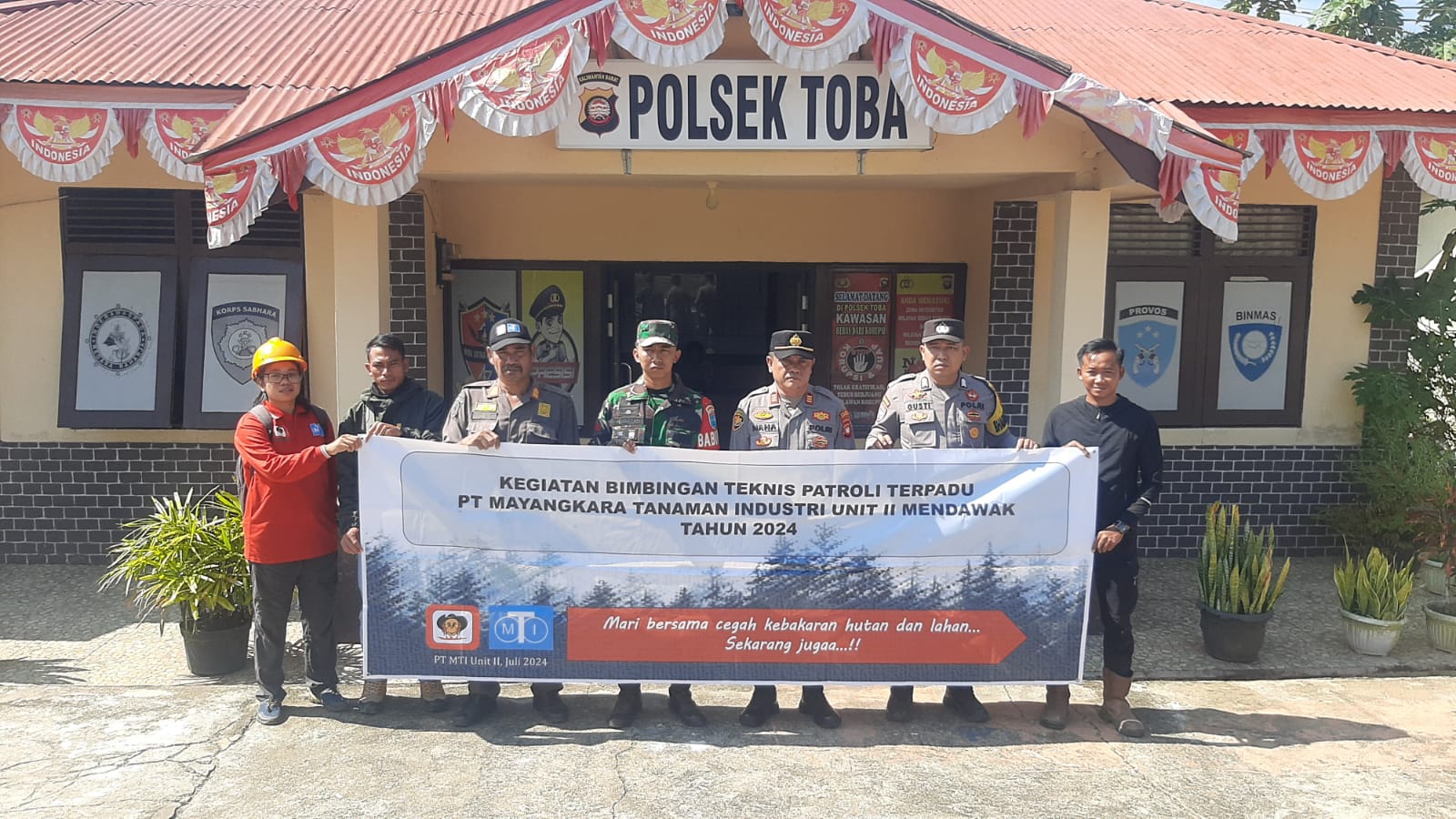 Read more about the article Kasi Trantibum Toba Hadiri Kegiatan Bimbingan Teknis Patroli Terpadu PT. Mayangkara Tanaman Industri Unit II Mendawak Tahun 2024